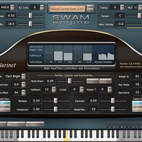 Audio Modelling SWAM Engine - SWAM Clarinets 2.8.1